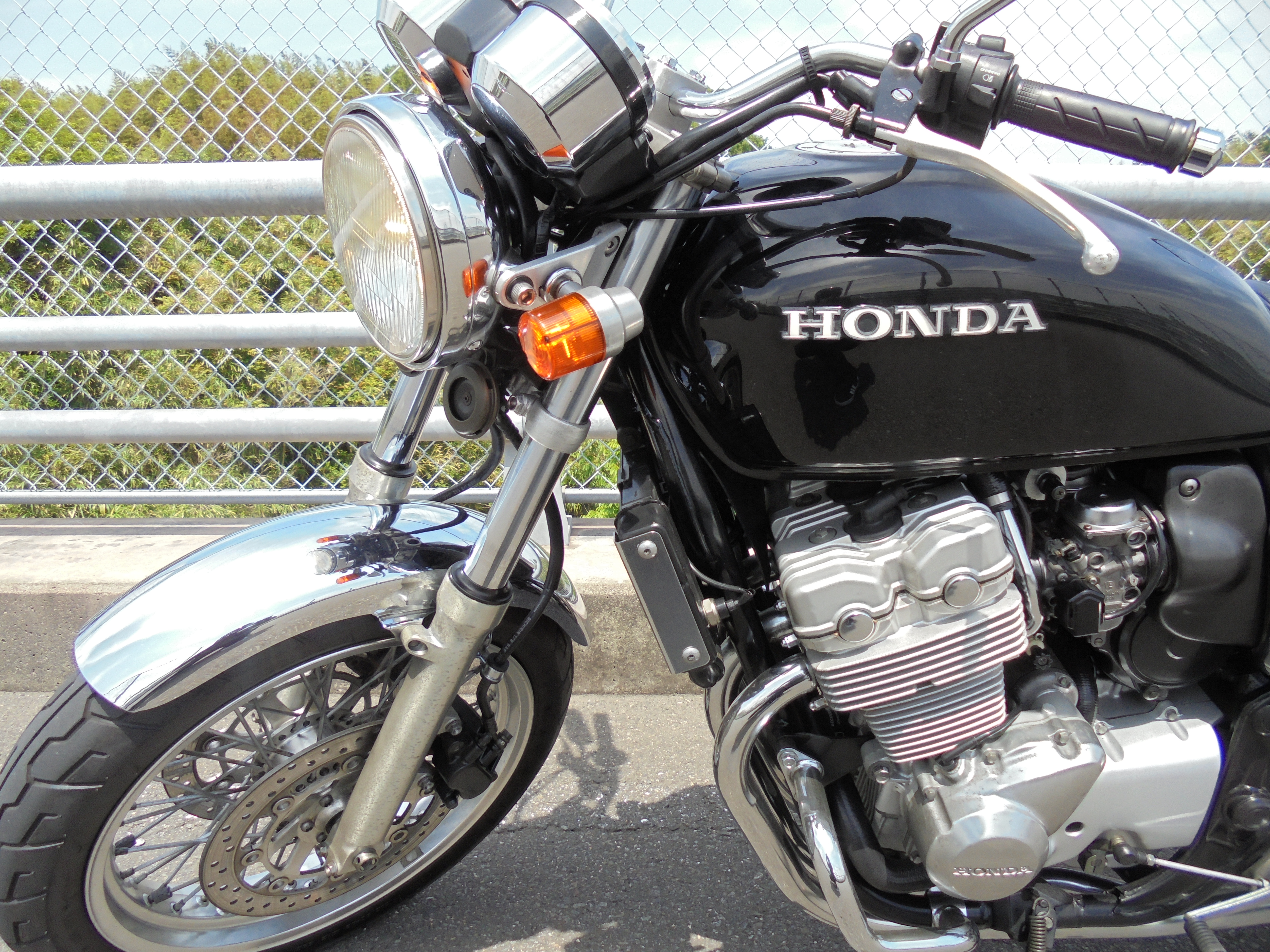大人気新品 Honda CB400four NC36 純正 ガソリンタンク グリーン 凹み